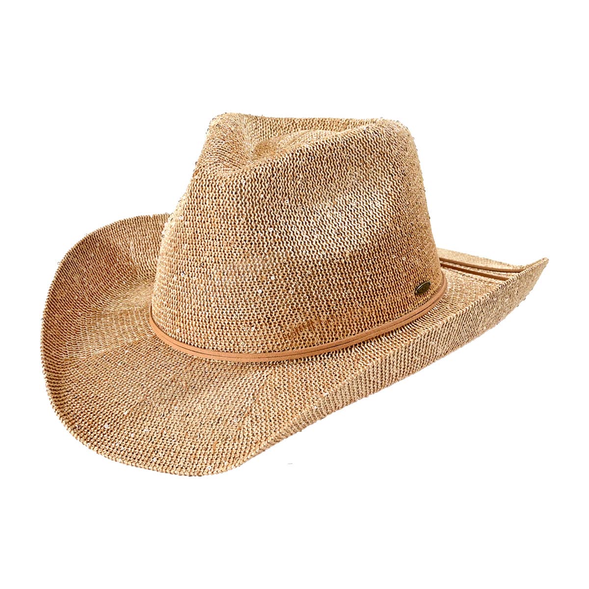 CC SEQUIN COWBOY HAT, CBC 03