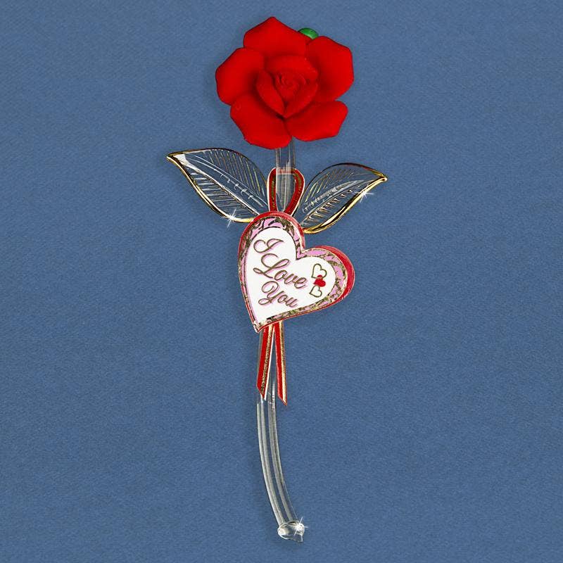S2 808-R5: Small "I Love You" Red Rose