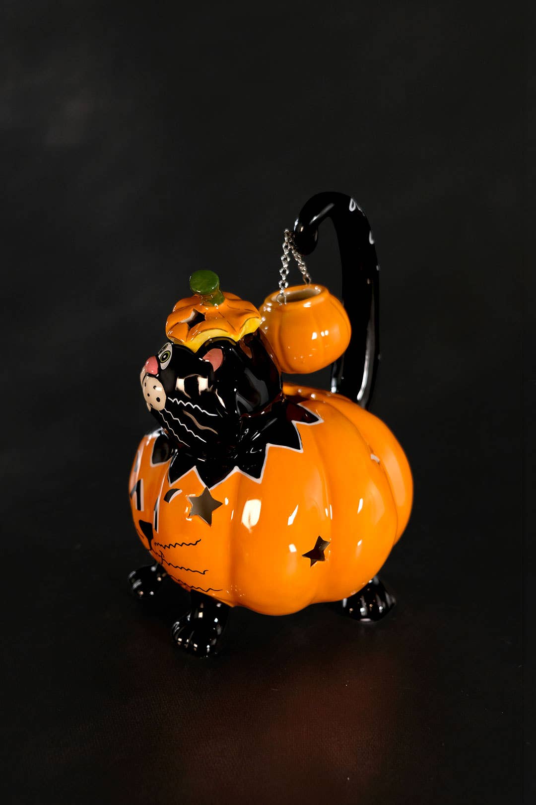 Halloween Cat Figurine