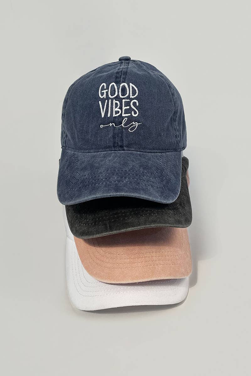Good Vibes Only Baseball Cap