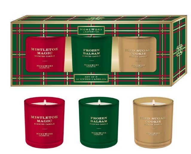 Holiday 3- 3.5 oz. Candle Gift Set
