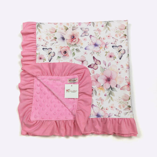 Butterfly Blooms Blanket