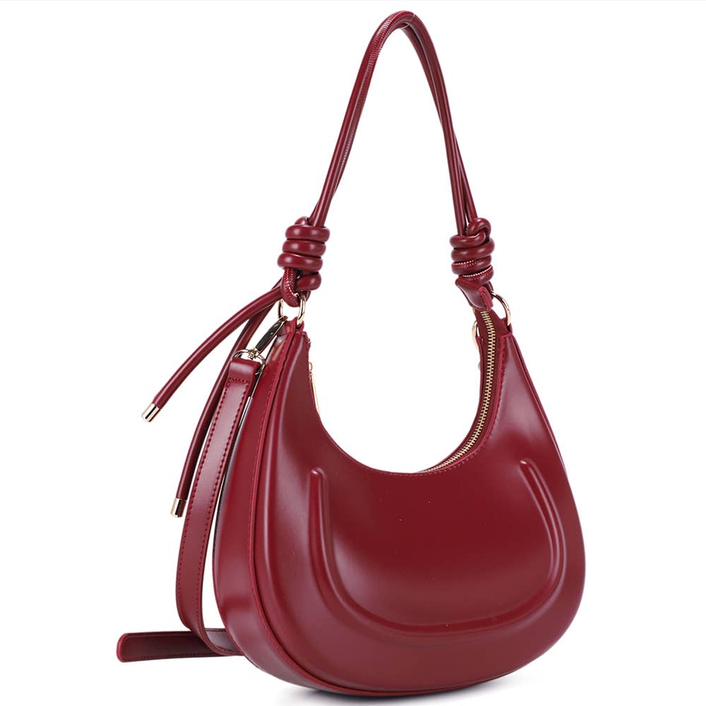 Curve Smooth Design Shoulder Bag W Strap HL-10115
