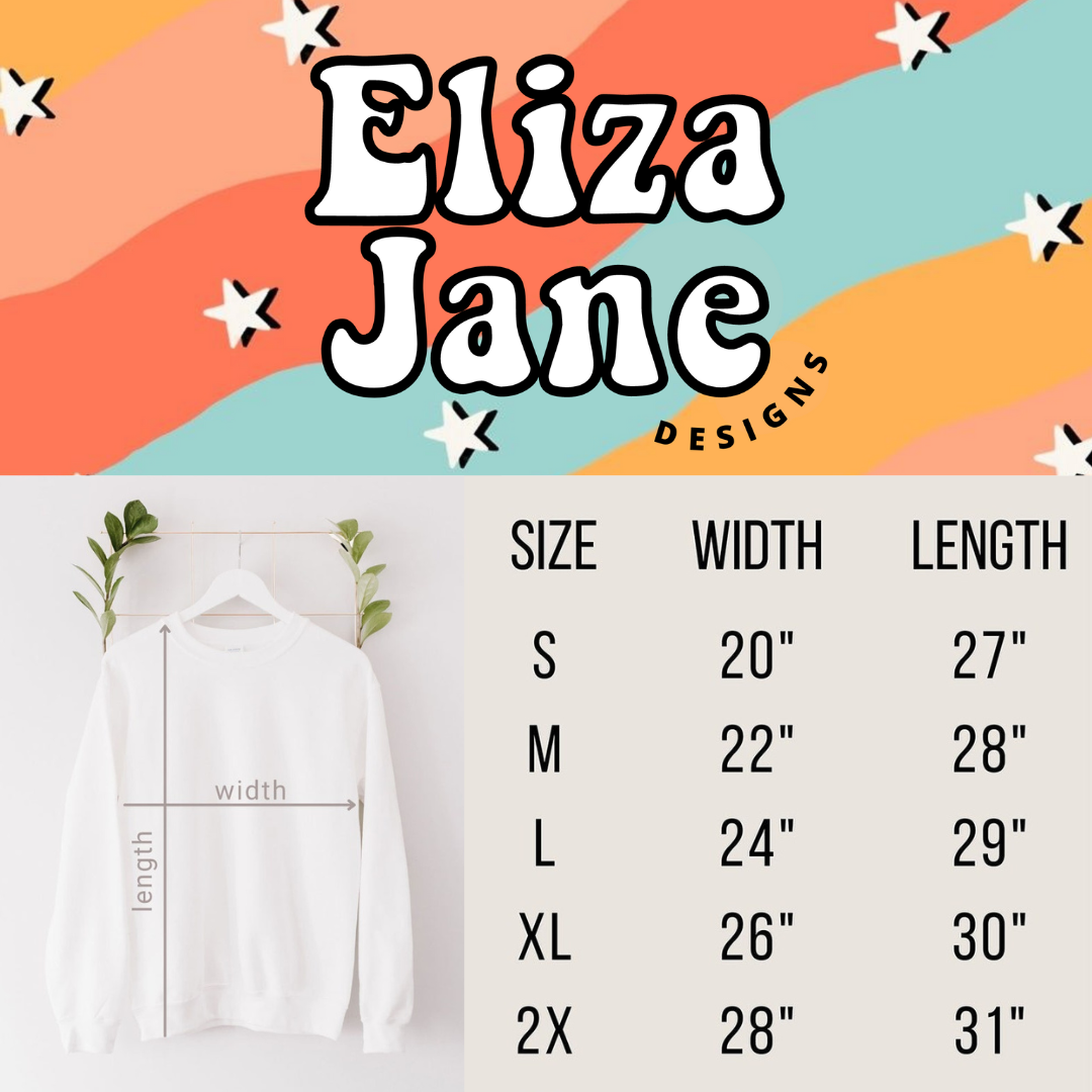 Fall Words Graphic Long Sleeve Tee Sweatshirt