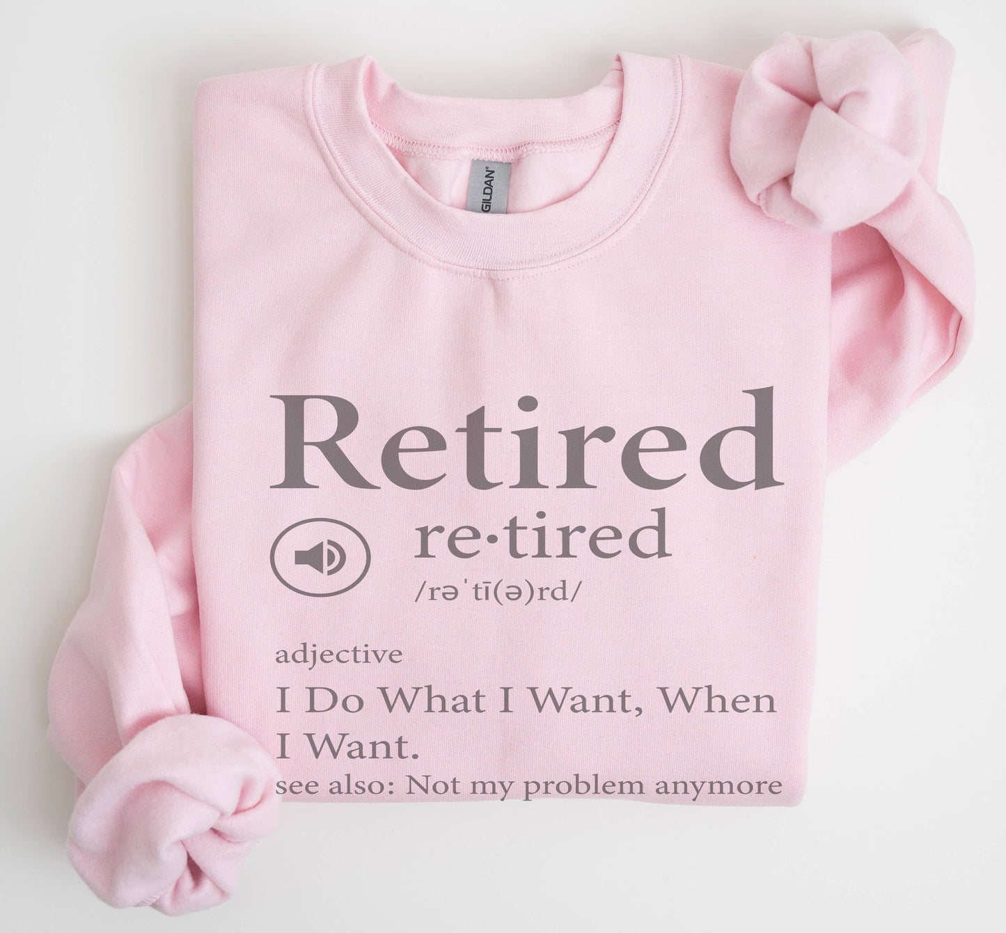 Retired Sweatshirt /Retired Definition