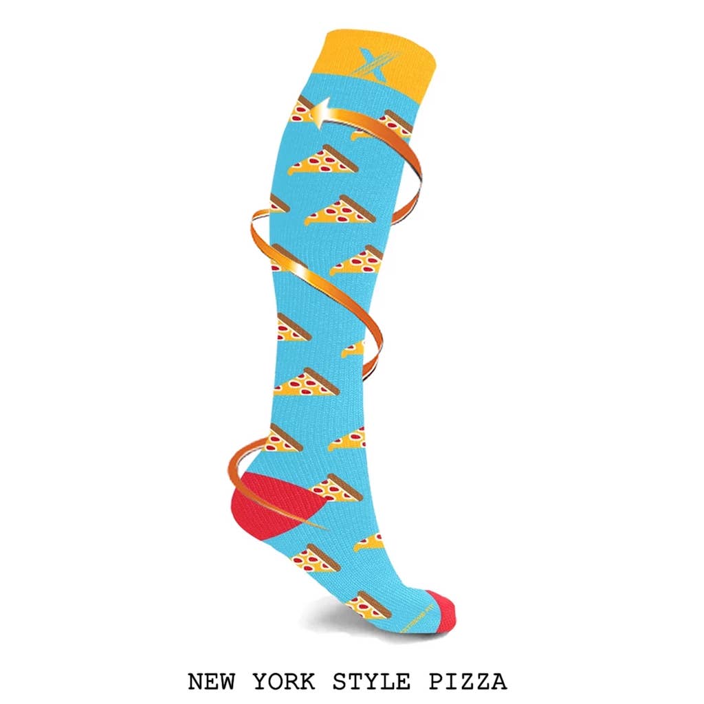 LAZY WEEKEND COMPRESSION SOCKS COLLECTION - 3 ASST STYLES