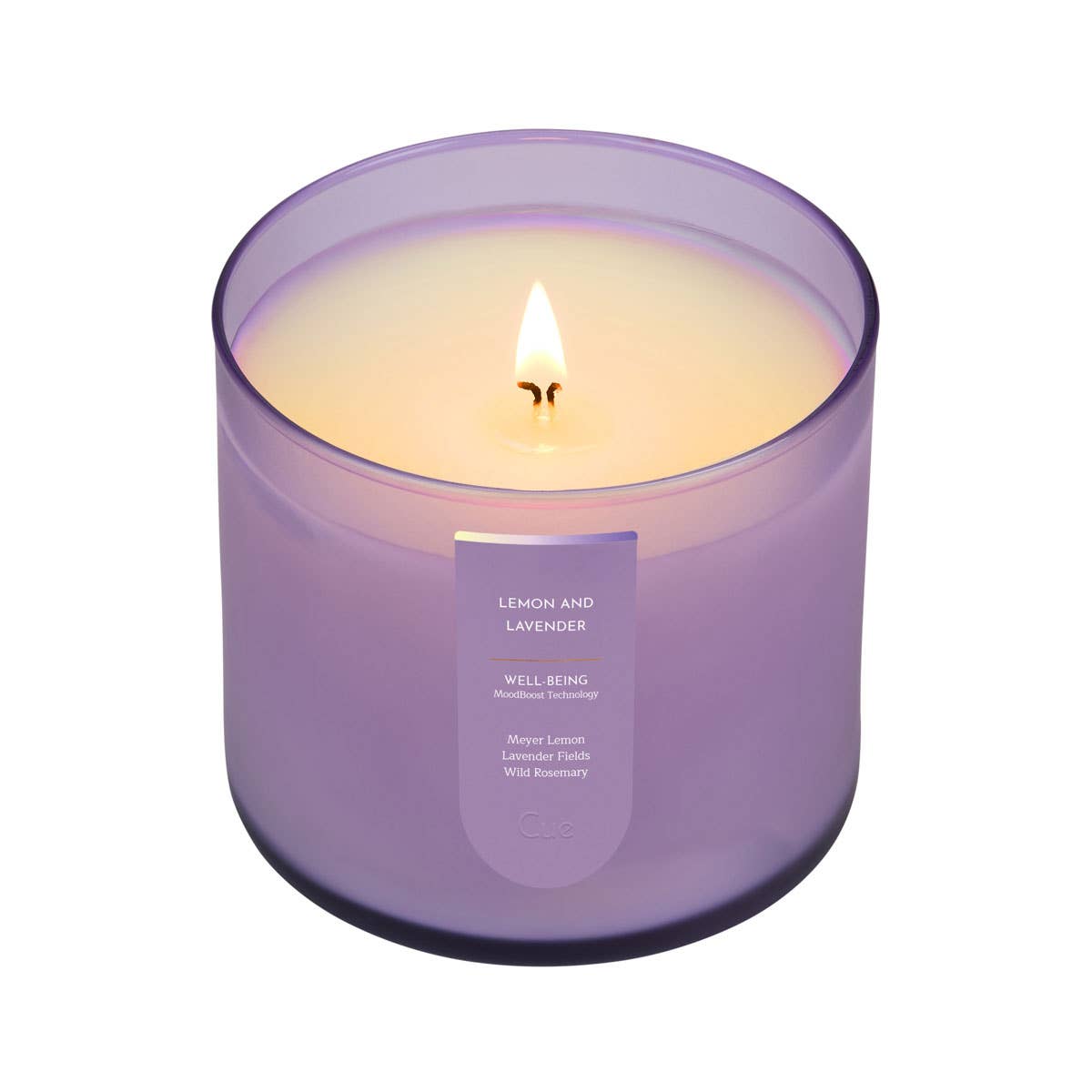 Lemon and Lavender Candle -  Well-being with MoodBoost