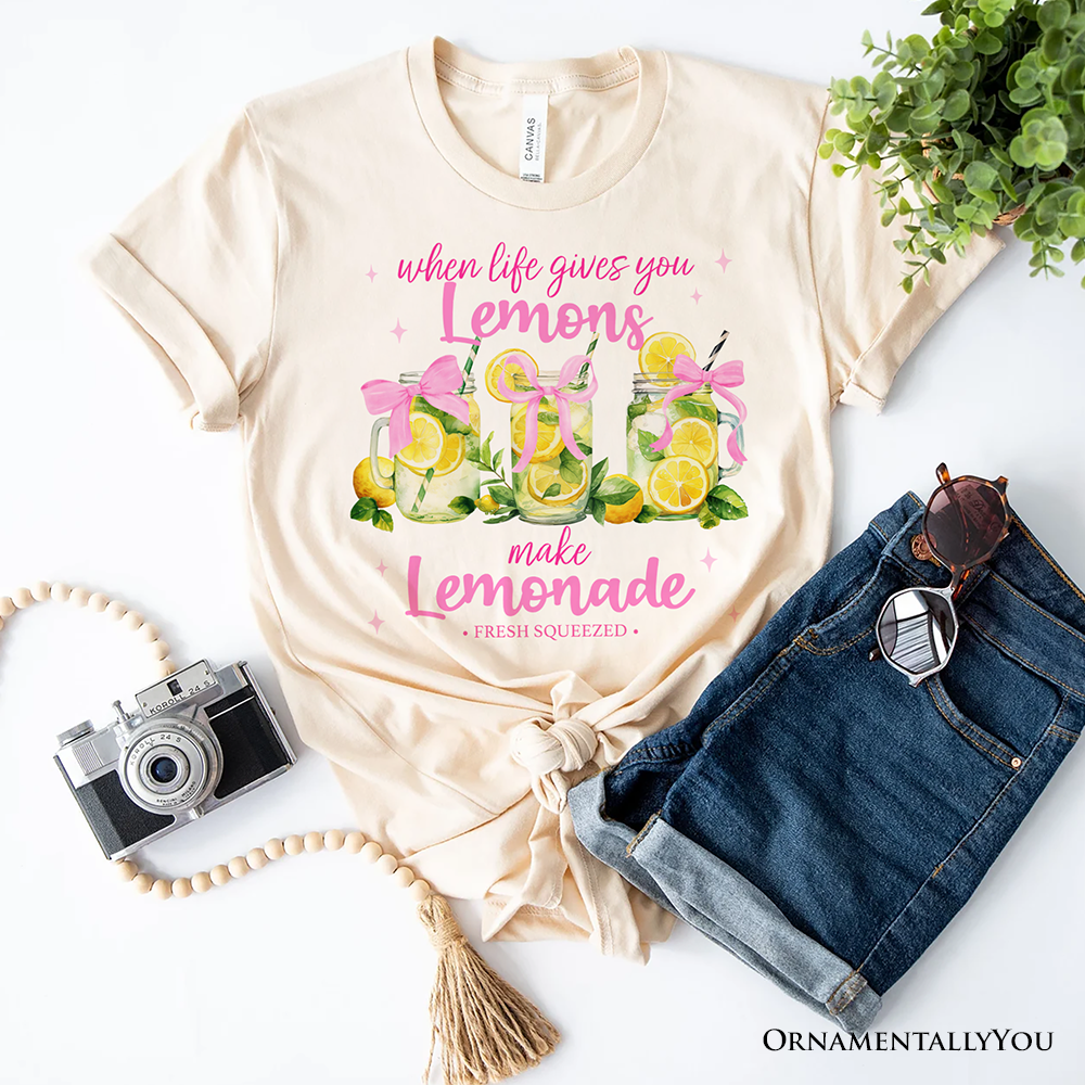 When Life Gives You Lemons Make Lemonade Summer Girl Tee
