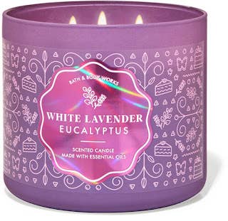 Bath & Body Works | White Lavender Eucalyptus 3-Wick Candle
