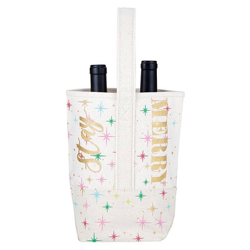 Wine Tote - Stay Merry