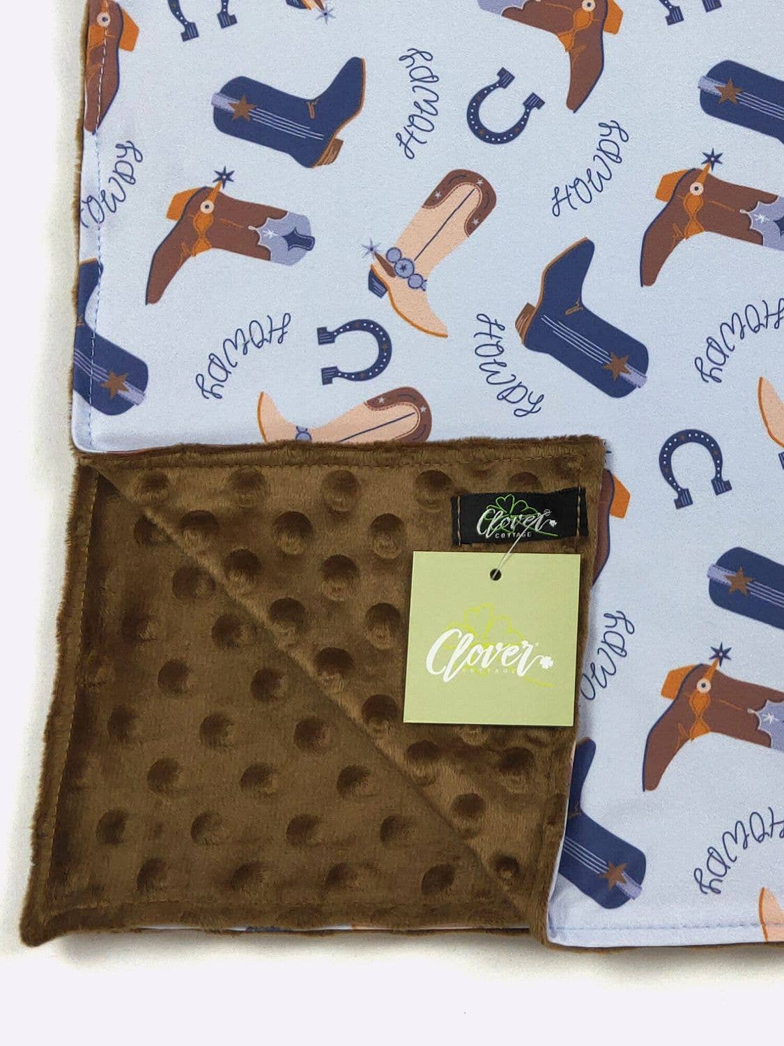 Blue Howdy Blanket