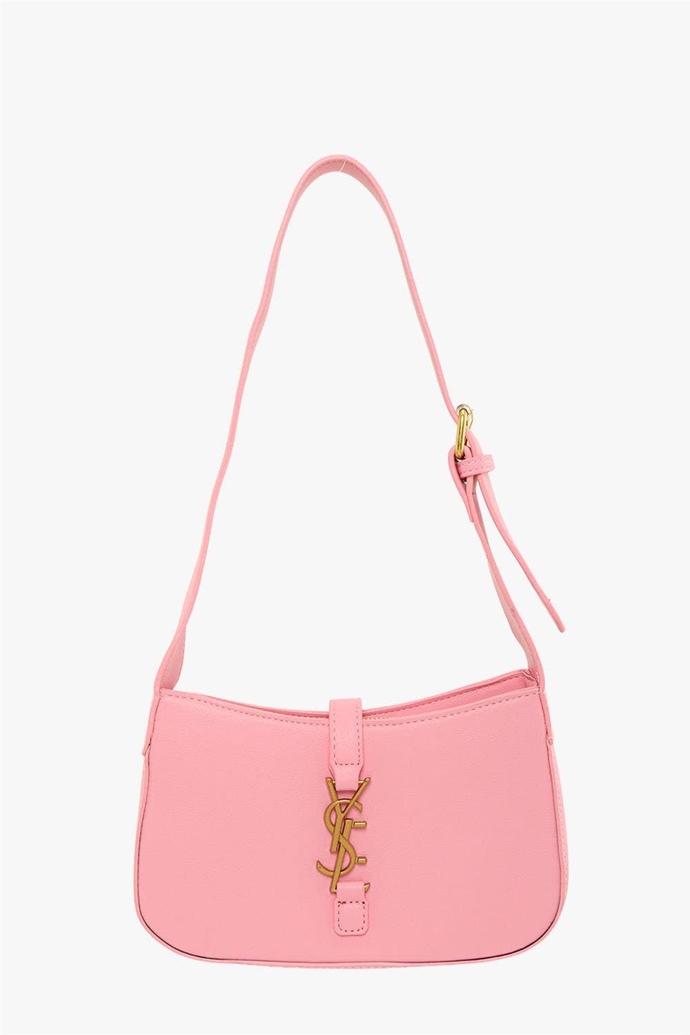 SLEEK MONOGRAM CRESCENT BAG 6898