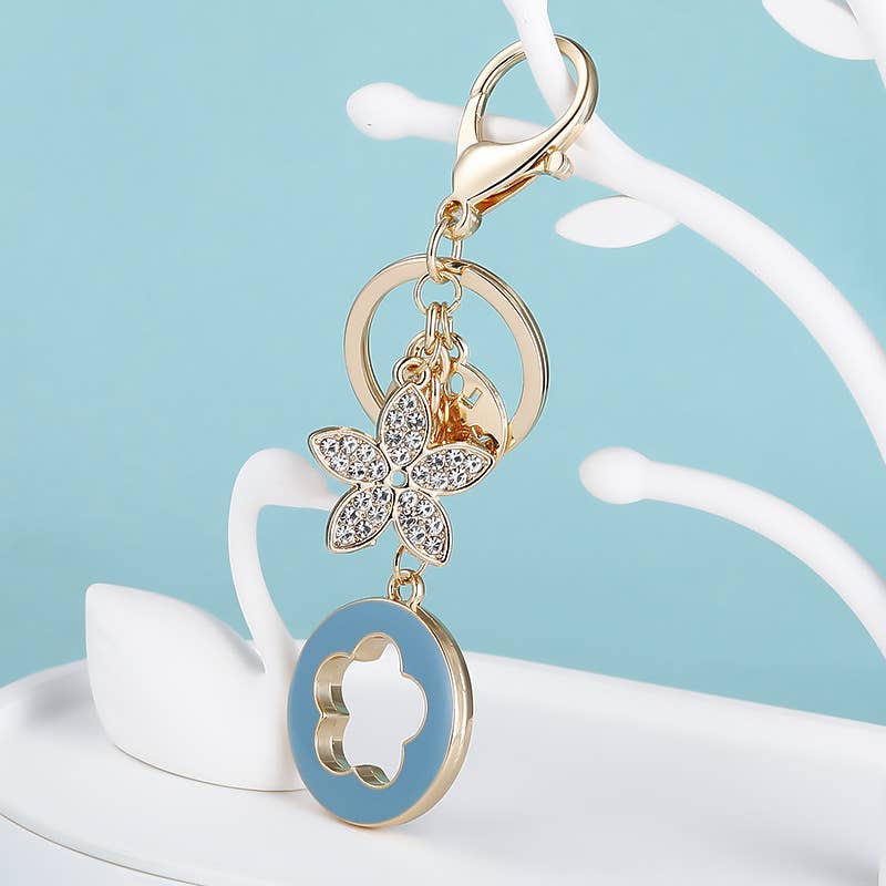 Clover Keychain Bag Car Charm