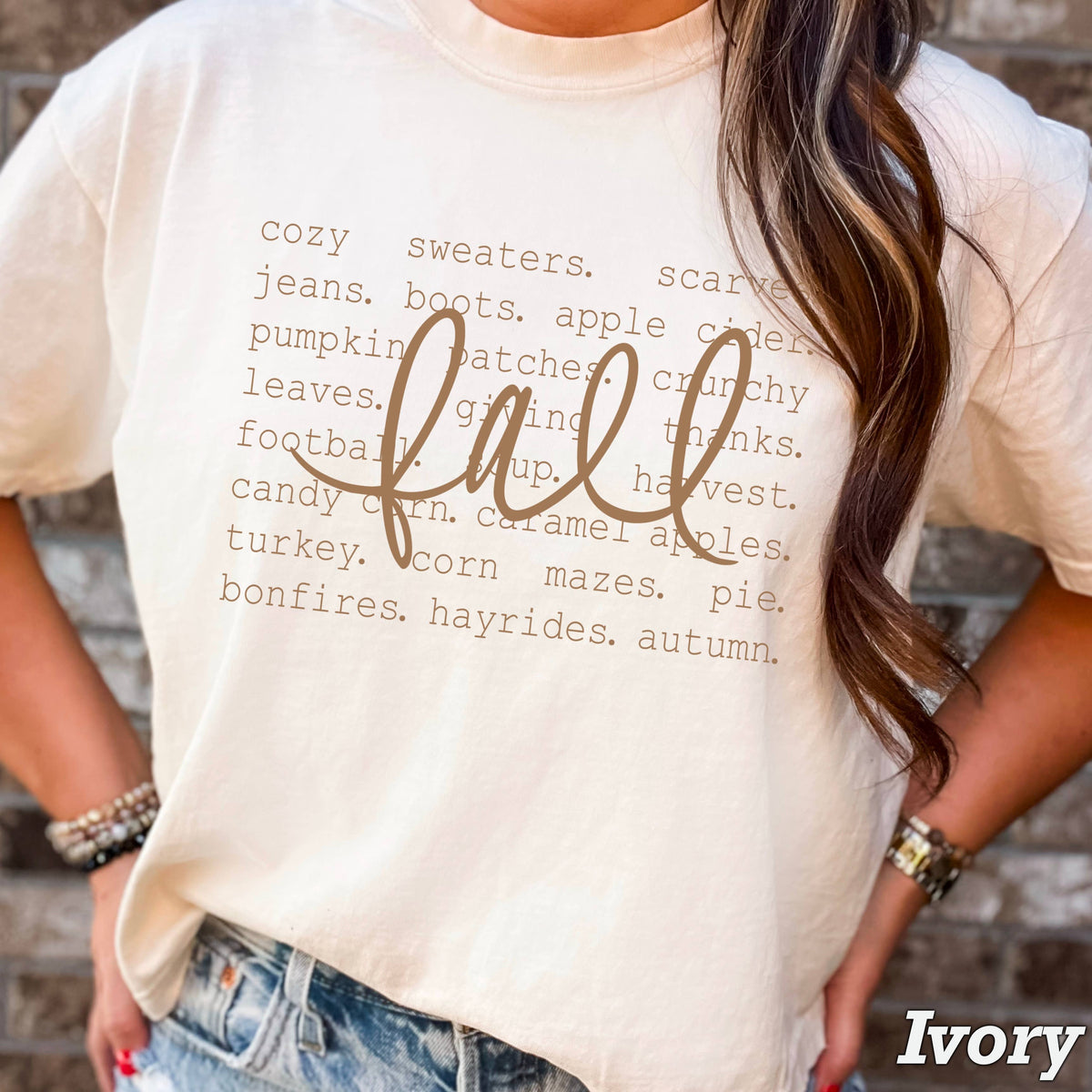 Fall Things  Graphic Shirt
