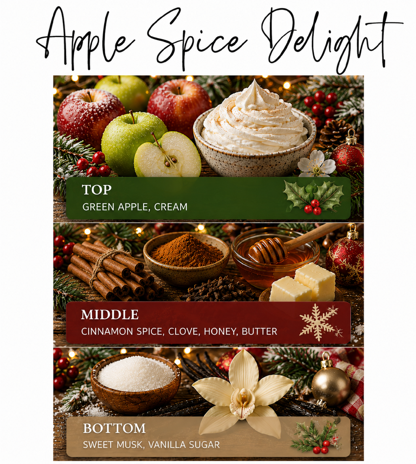 Merry and Bright Christmas Candle | 12 oz Jar