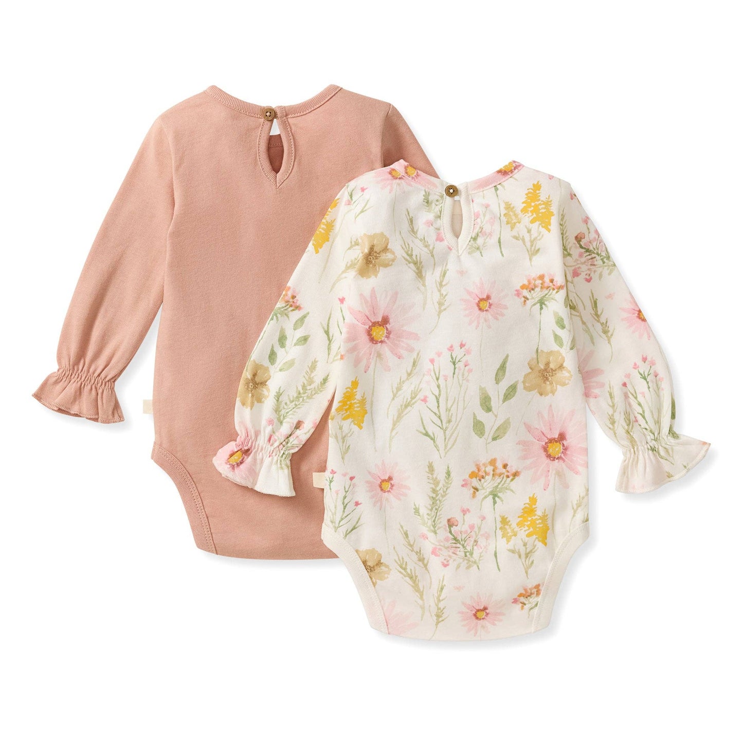 2 Pack Wild Floral Bodysuits