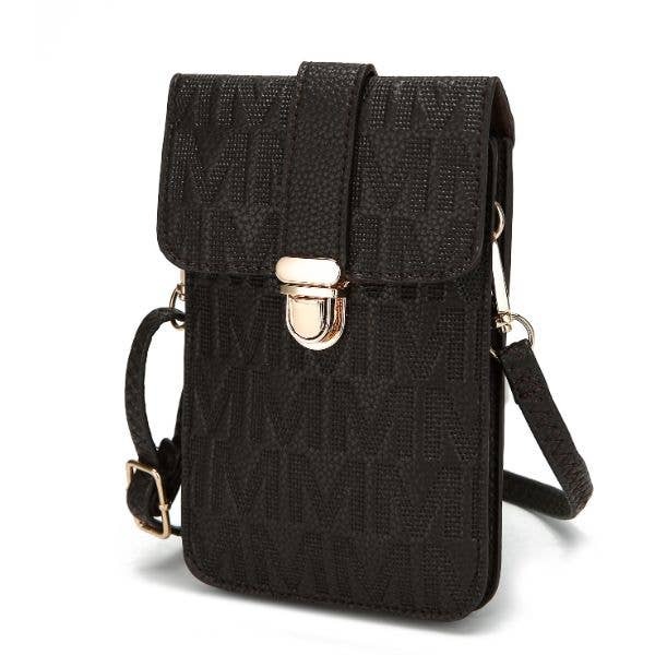 MKF Collection Ulla Signature XL Phone Wallet Crossbody by M