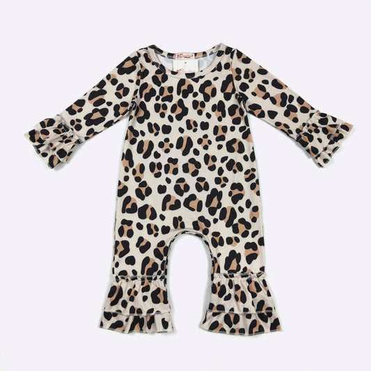 Leopard Baby Romper
