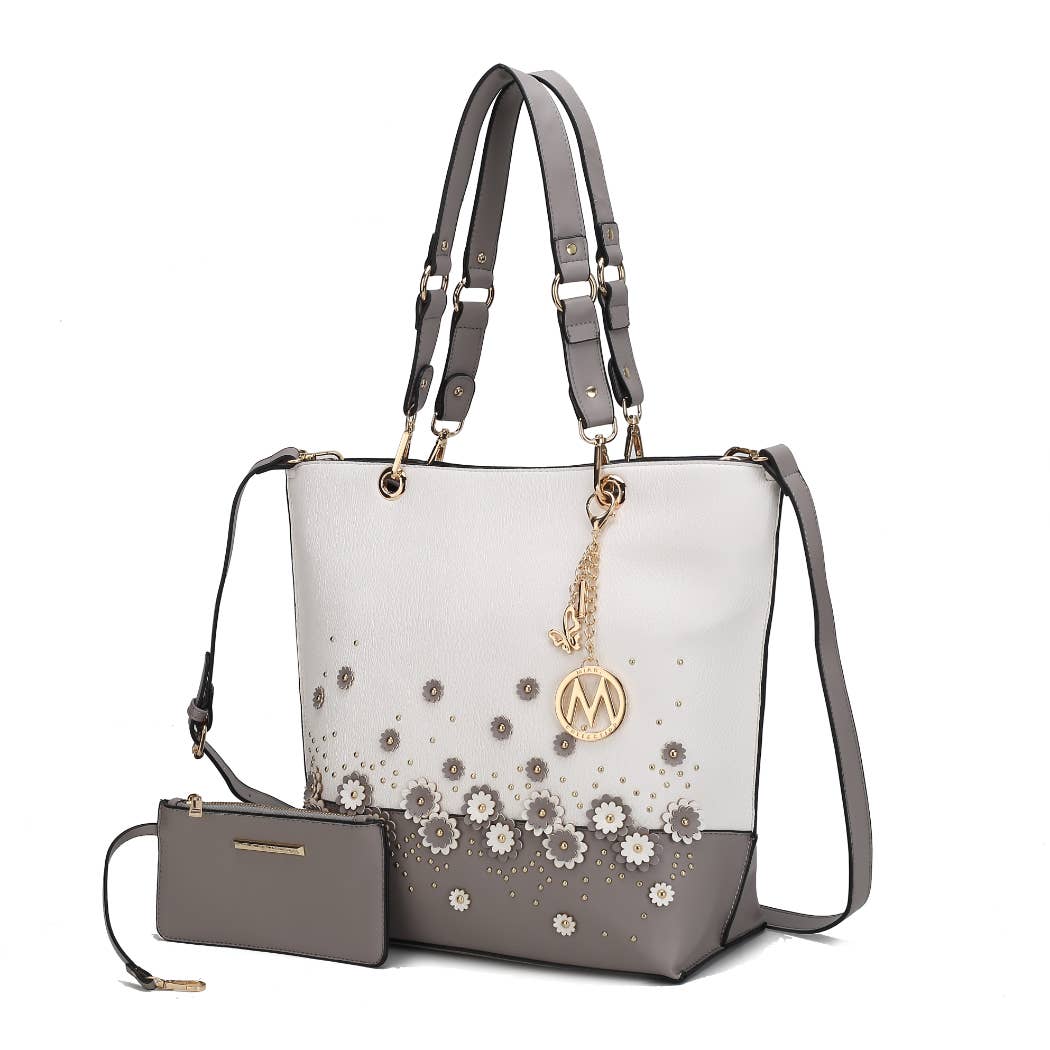 MKF Collection Petra Tote Bag with Wristlet by Mia K