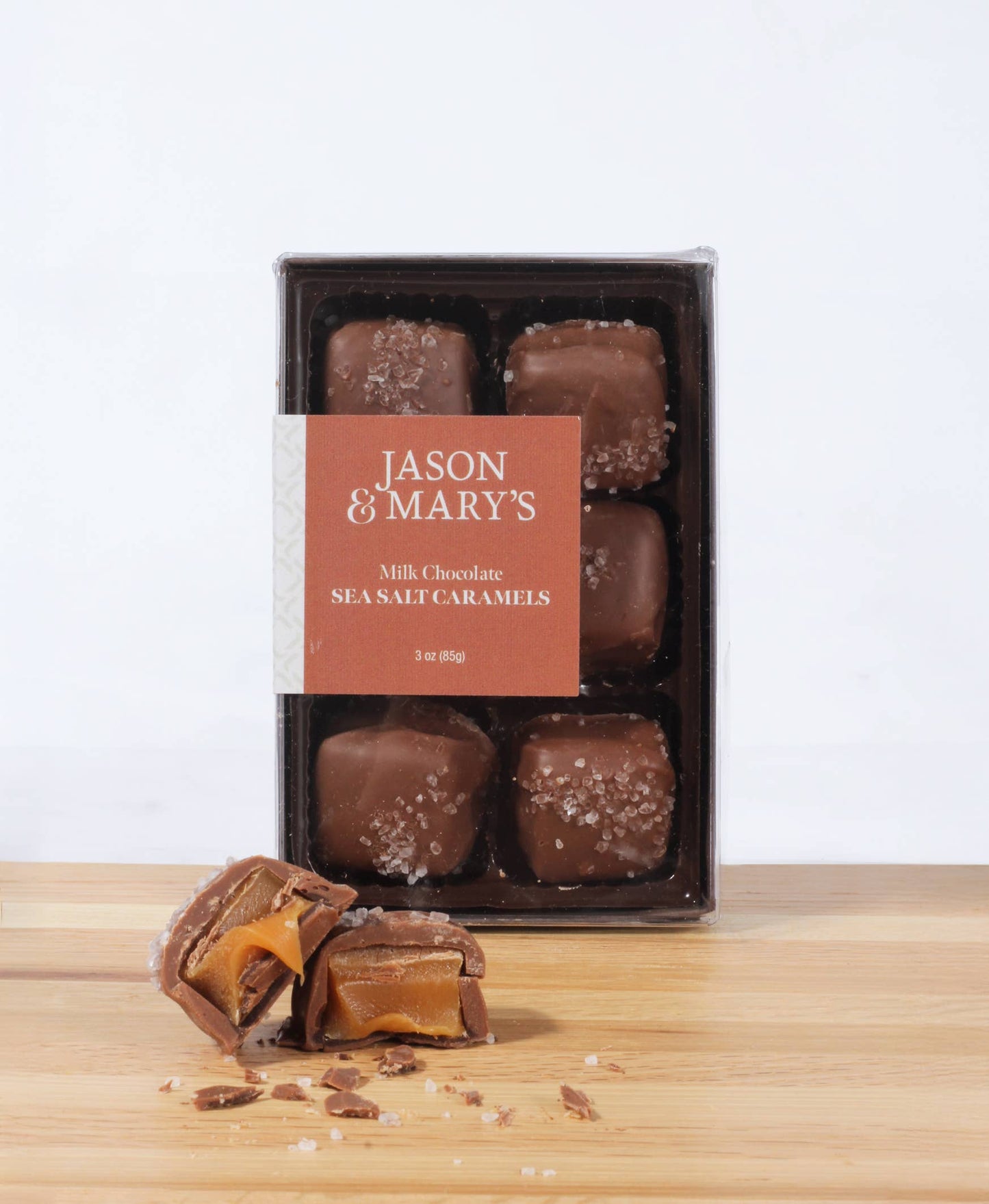 Milk Sea Salt Caramels Gift Box