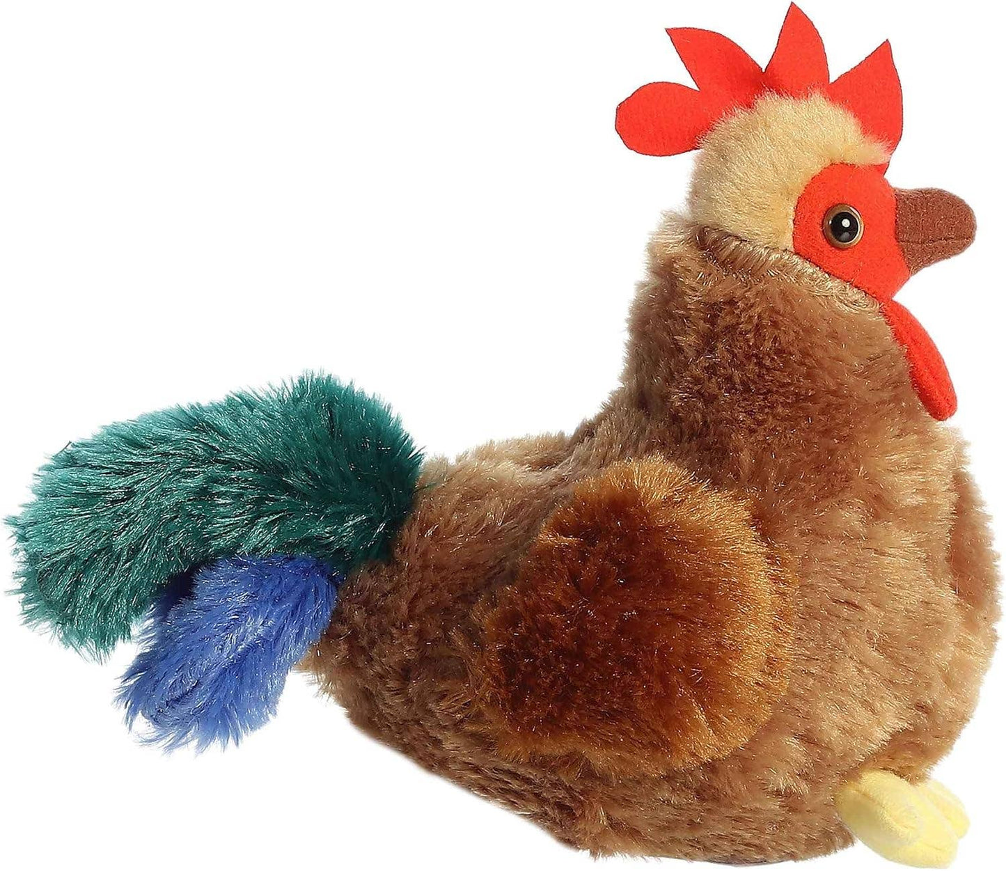 8" Plush Little Cocky Rooster Mini Flopsie
