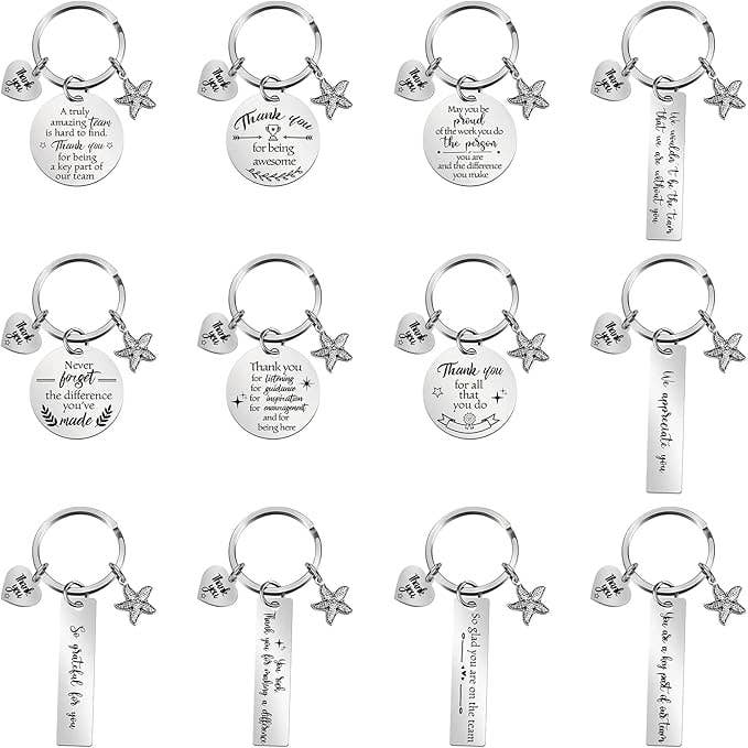 “Thank You” Keychain (Assorted Design)