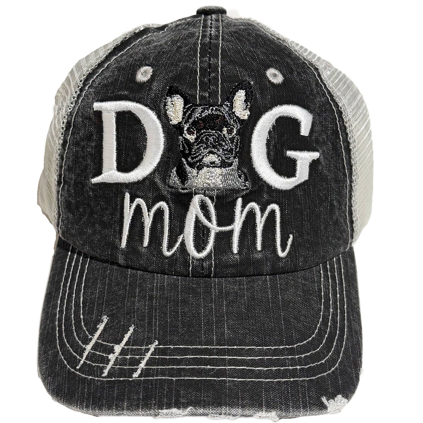 Dog Mom Women's Baseball Hat Embroidered Pet Cap- 12 breeds