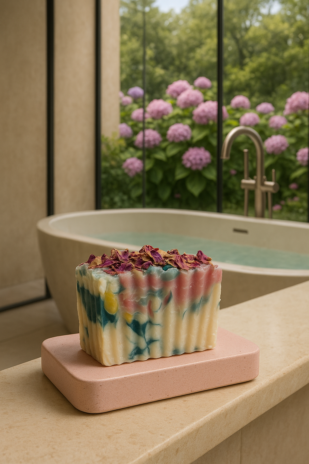Sweet Garden Soap cold process natural vegan handmade