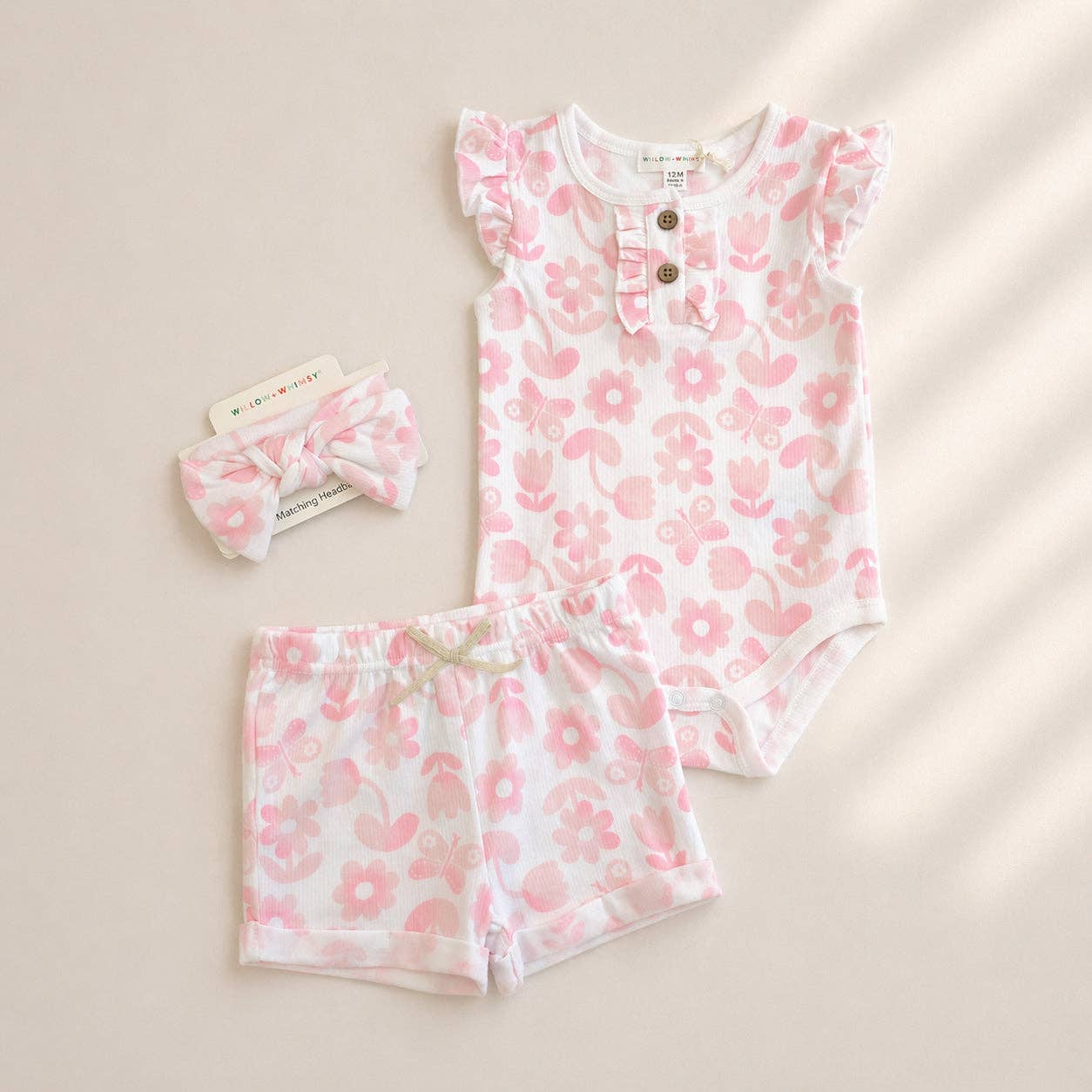 Baby Girl Summer Clothes Sleeveless Romper with Headband Boho Outfits