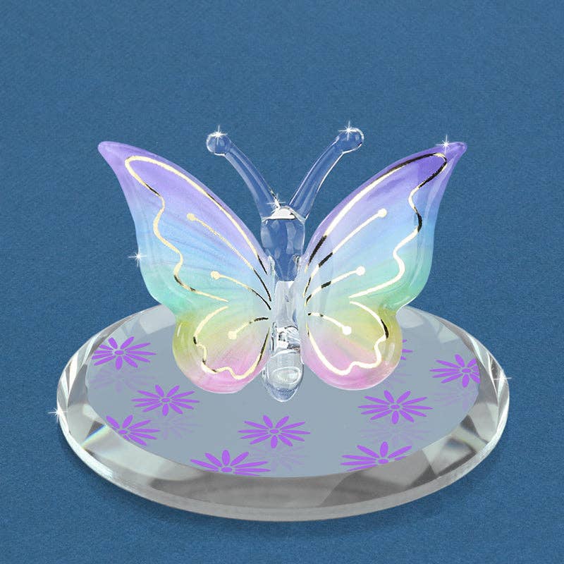 S0 306-L: Lavender Rainbow Butterfly