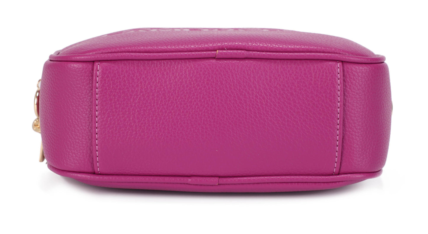 Yanira Double Compartment Crossbody Bag With Tassle