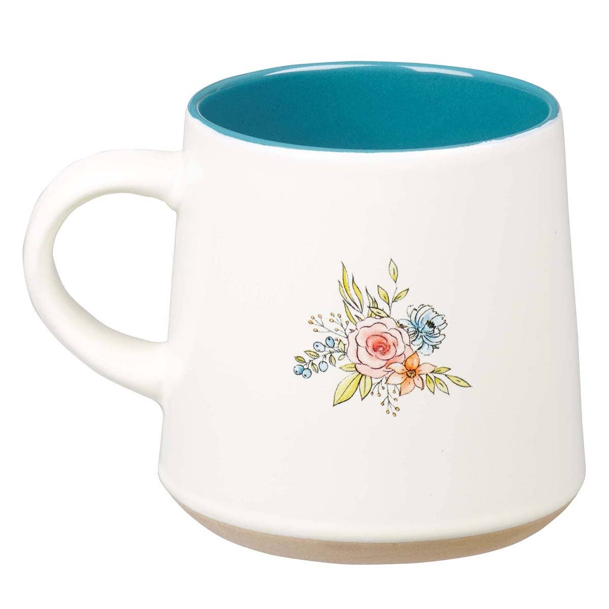 Grandma Ceramic Coffee Mug with Clay Dipped Base