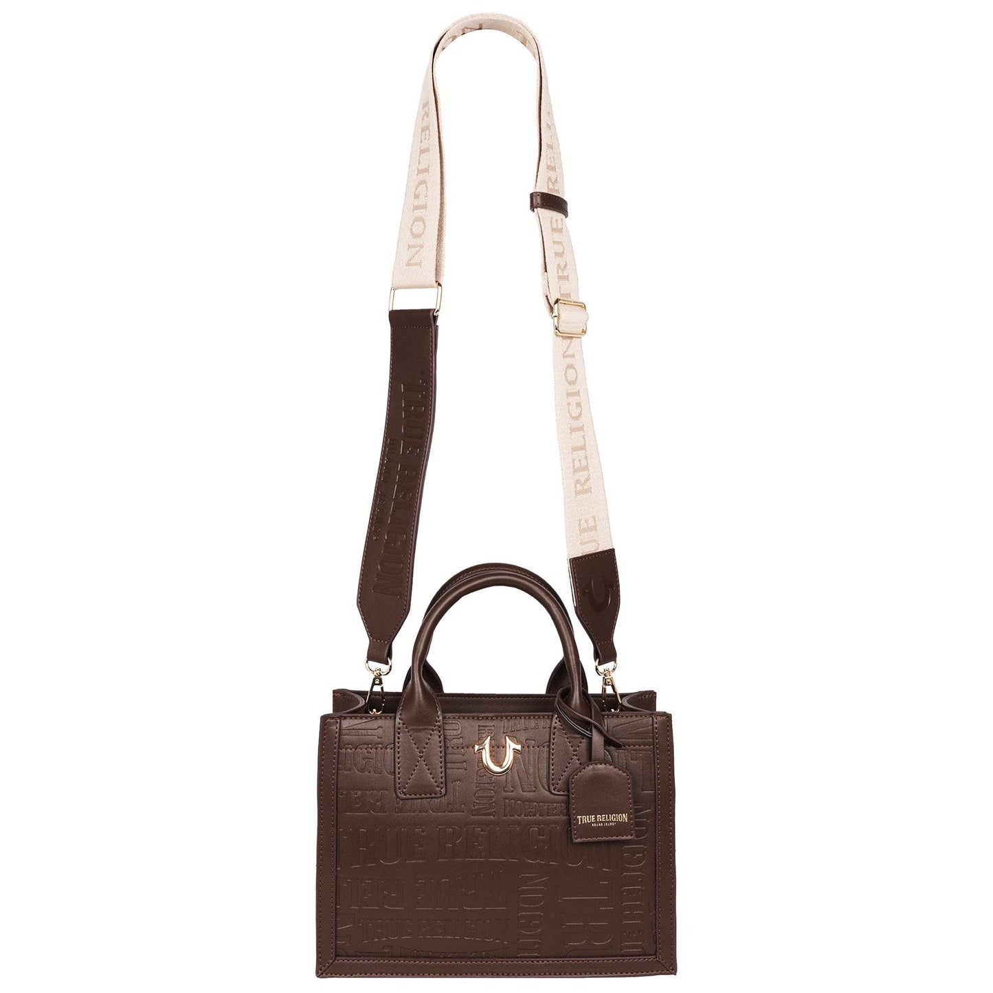 True Religion Mega Logo Modern Tote
