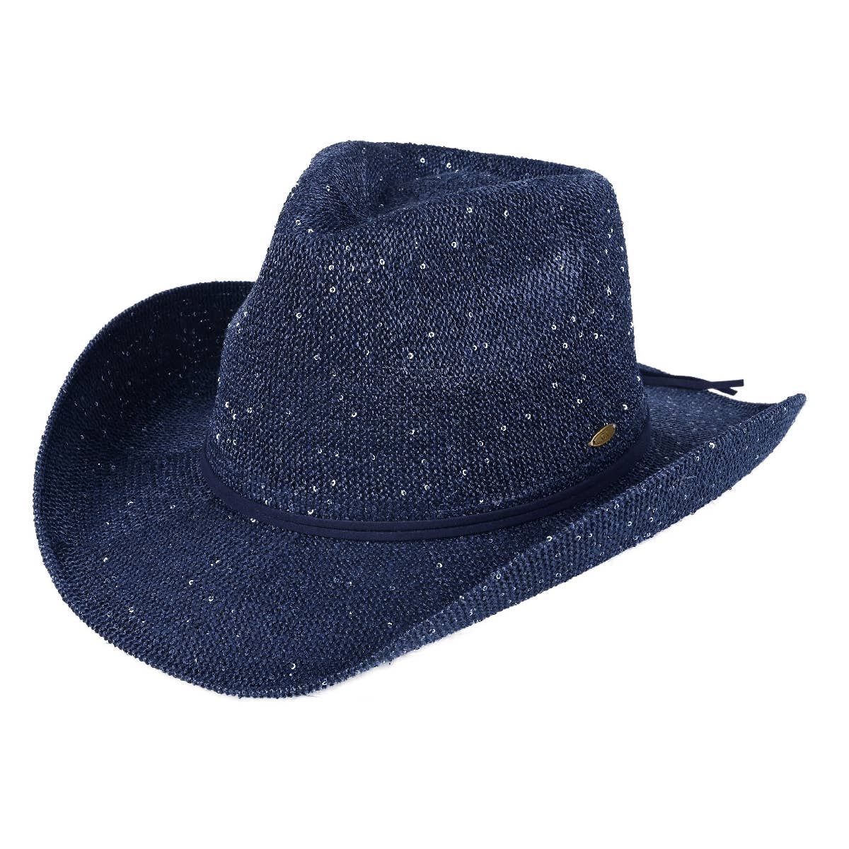CC SEQUIN COWBOY HAT, CBC 03