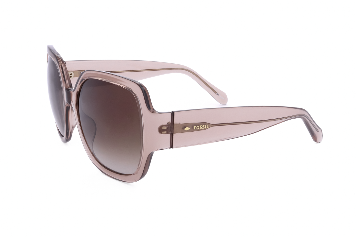 Fossil Women's 58mm Crystal Beige Sunglasses