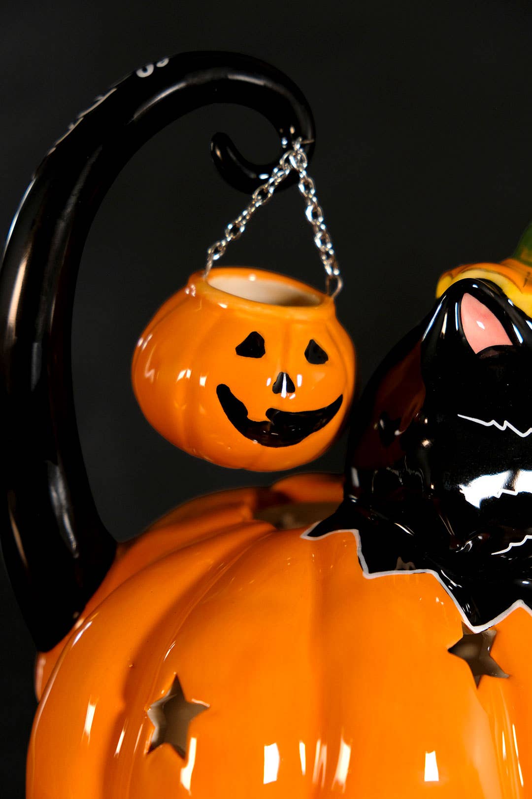 Halloween Cat Figurine