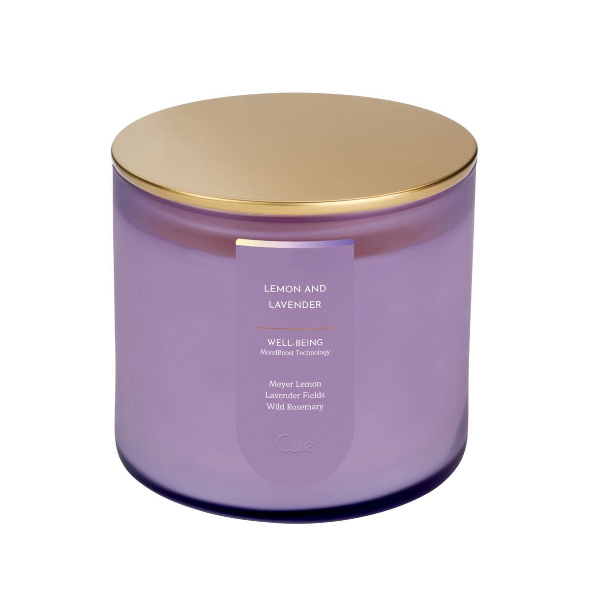 Lemon and Lavender Candle -  Well-being with MoodBoost
