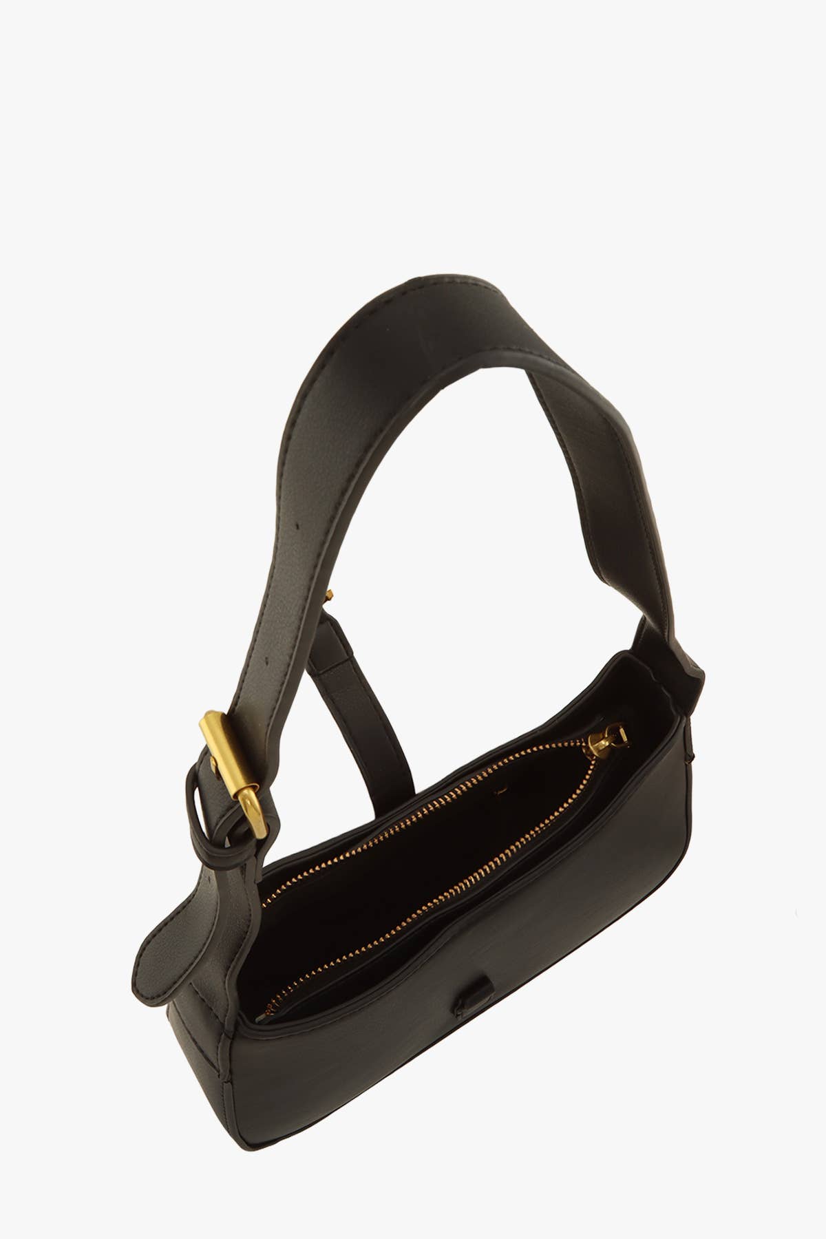 SLEEK MONOGRAM CRESCENT BAG 6898