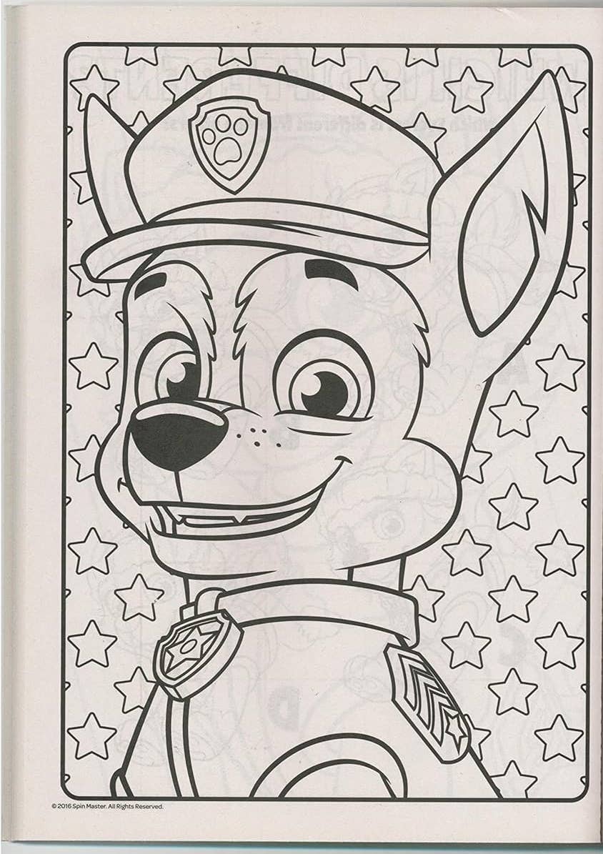Paw Patrol Jumbo Coloring Book - Pups in Action assorted boo