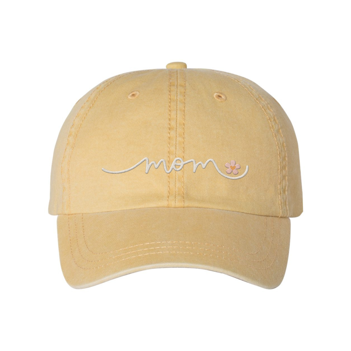 Embroidered Mom Baseball Cap, Mom Hat