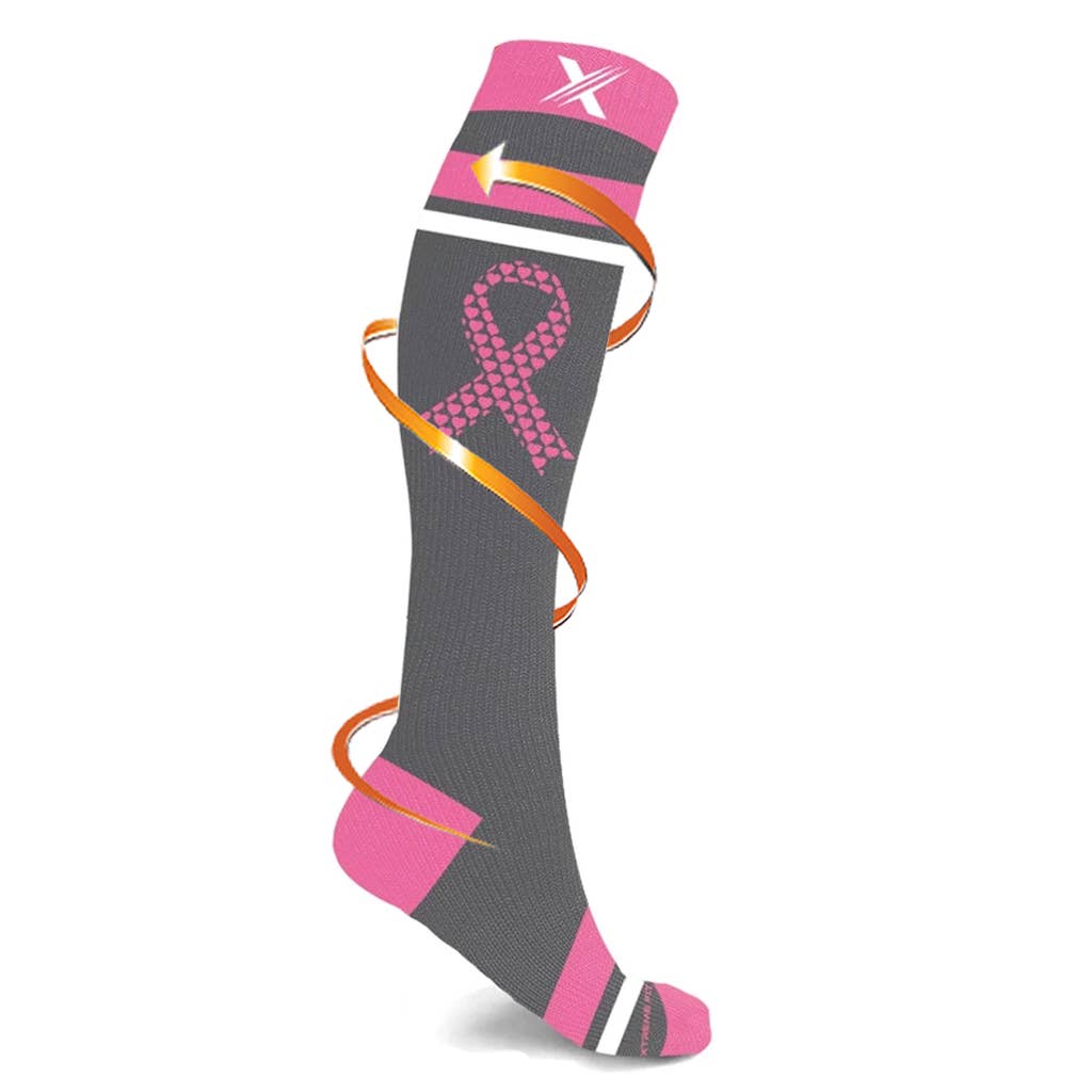 BCA KNEE-HIGH COMPRESSION SOCKS - 3 ASST STYLES