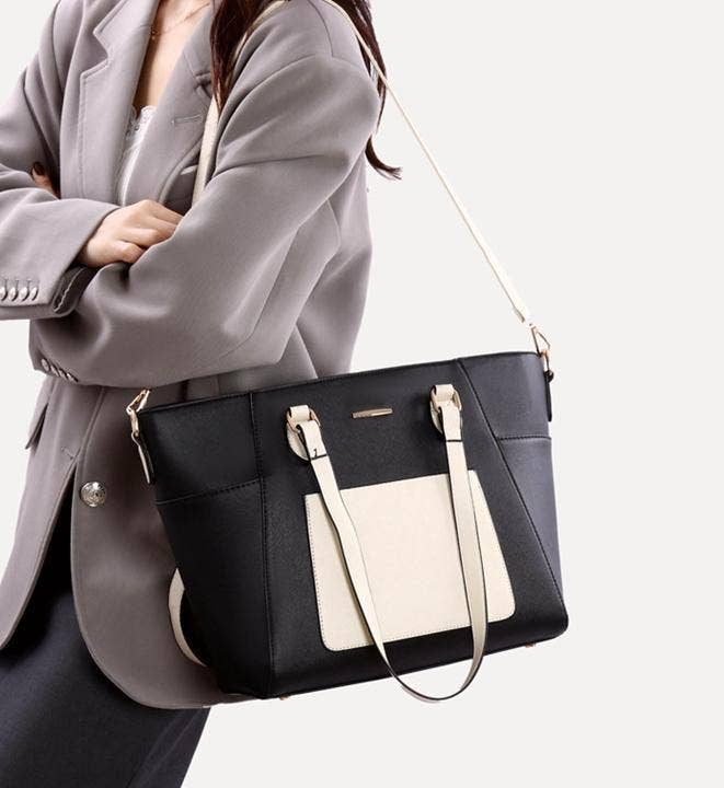 Stylish shoulder bag three piece set