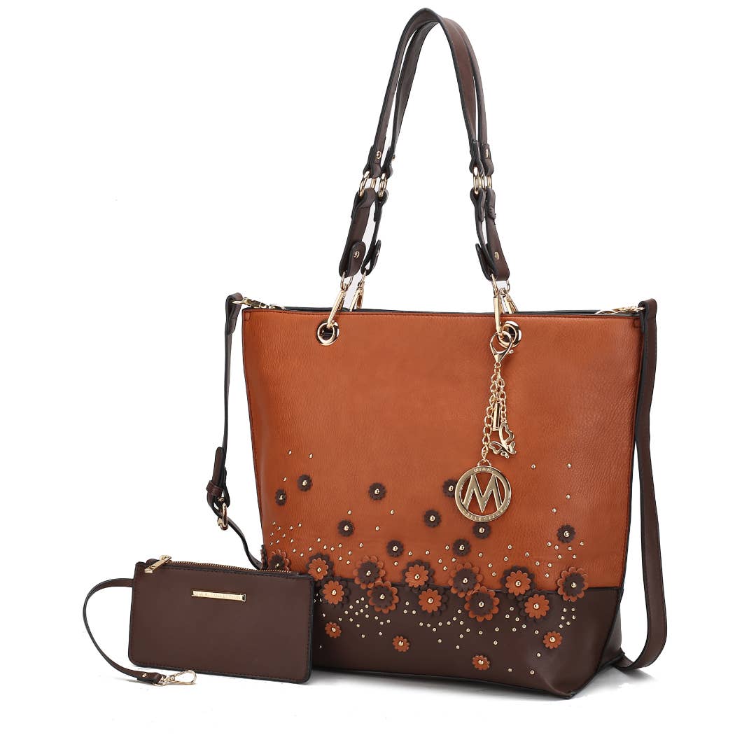 MKF Collection Petra Tote Bag with Wristlet by Mia K