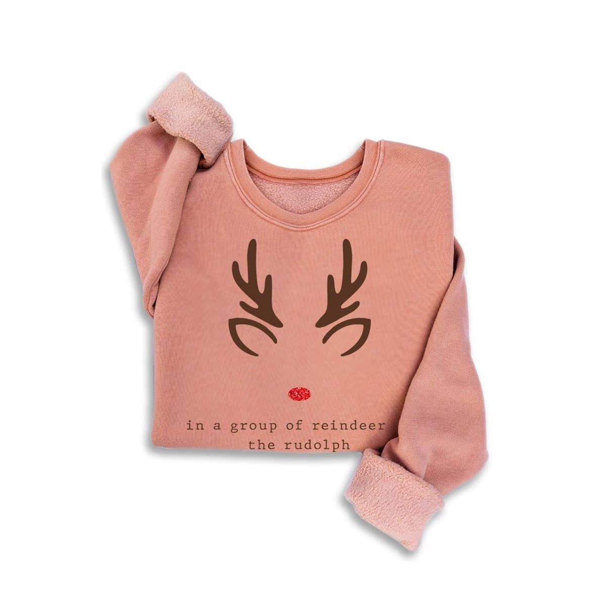 RUDOLPH GLITTER MINERAL SWEATSHIRTS