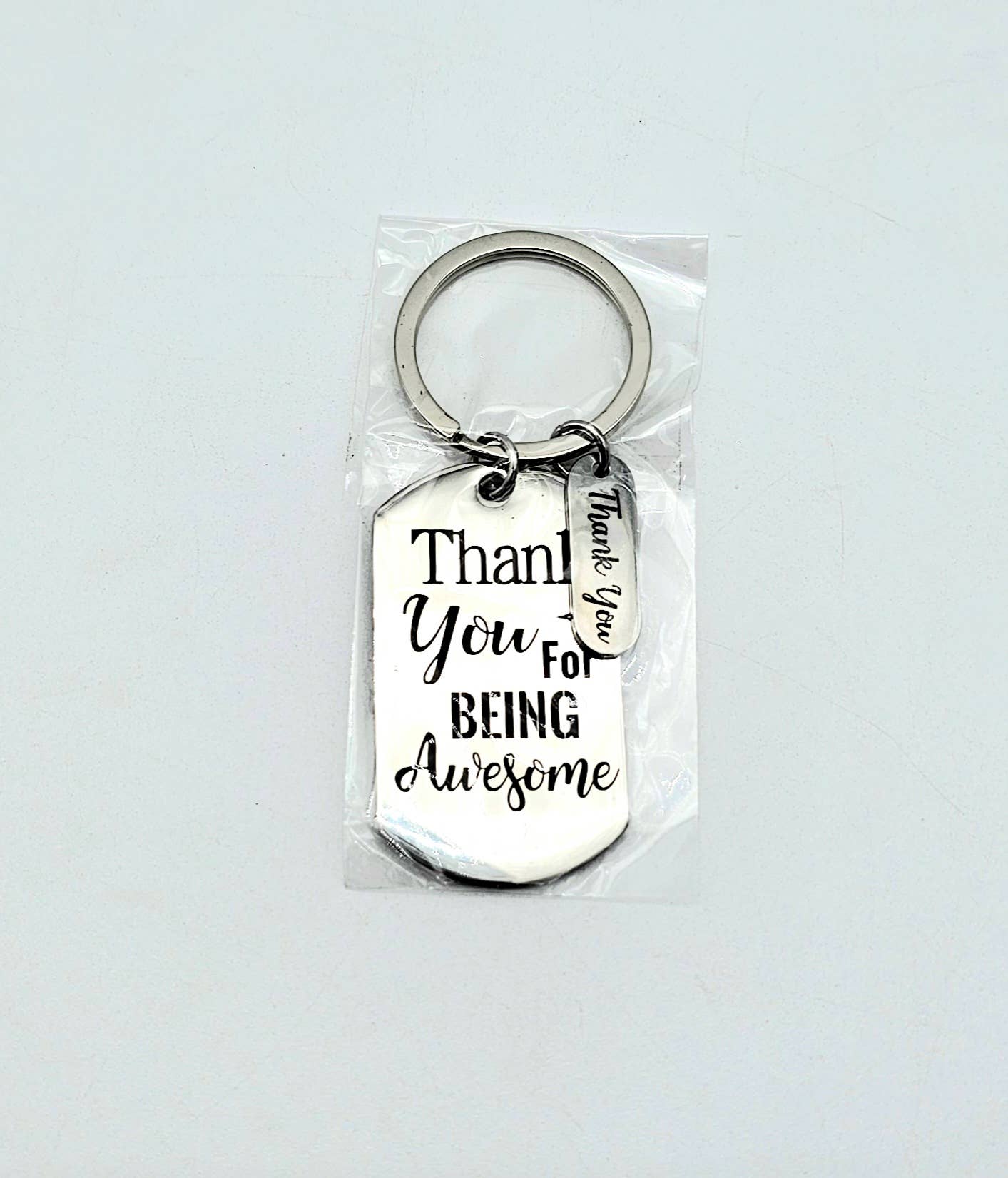 Thank You for Being Awesome Keychain Gift B