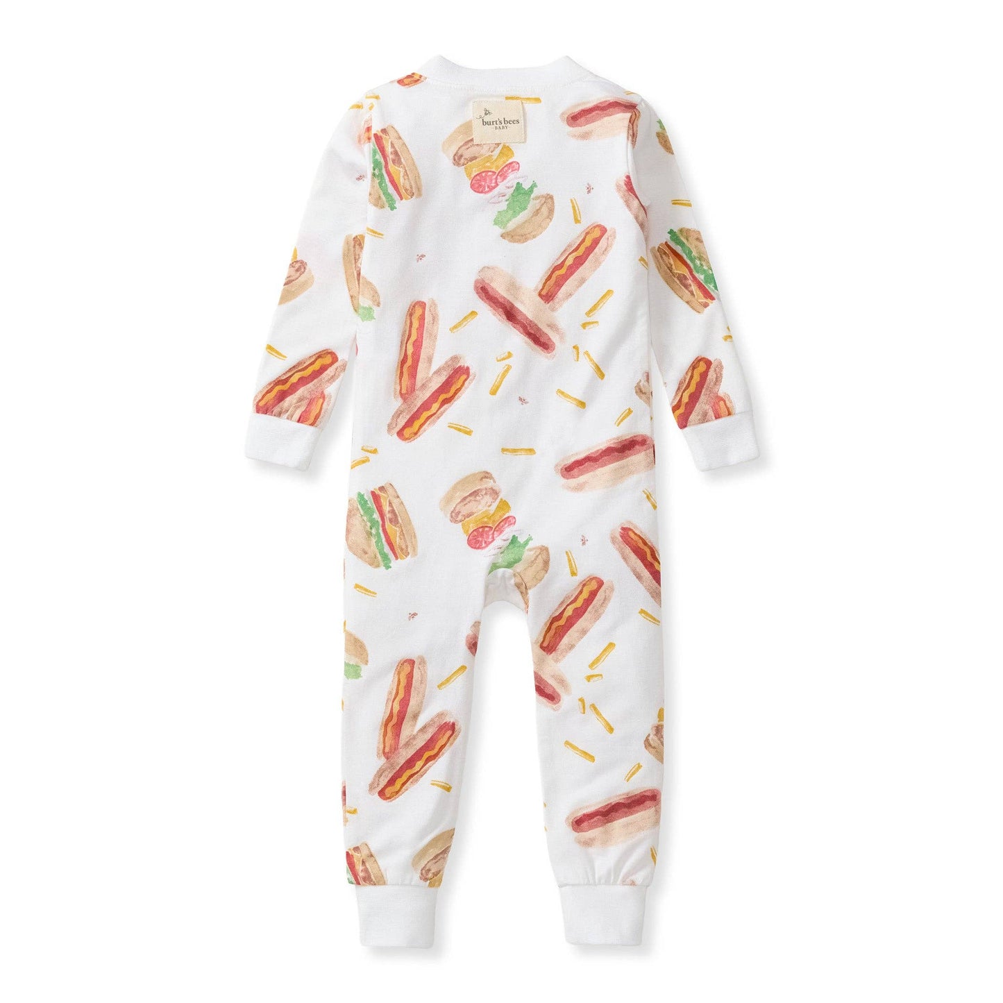Hot Dogs & Hamburgers Honeysoft™ Footless Baby Sleeper