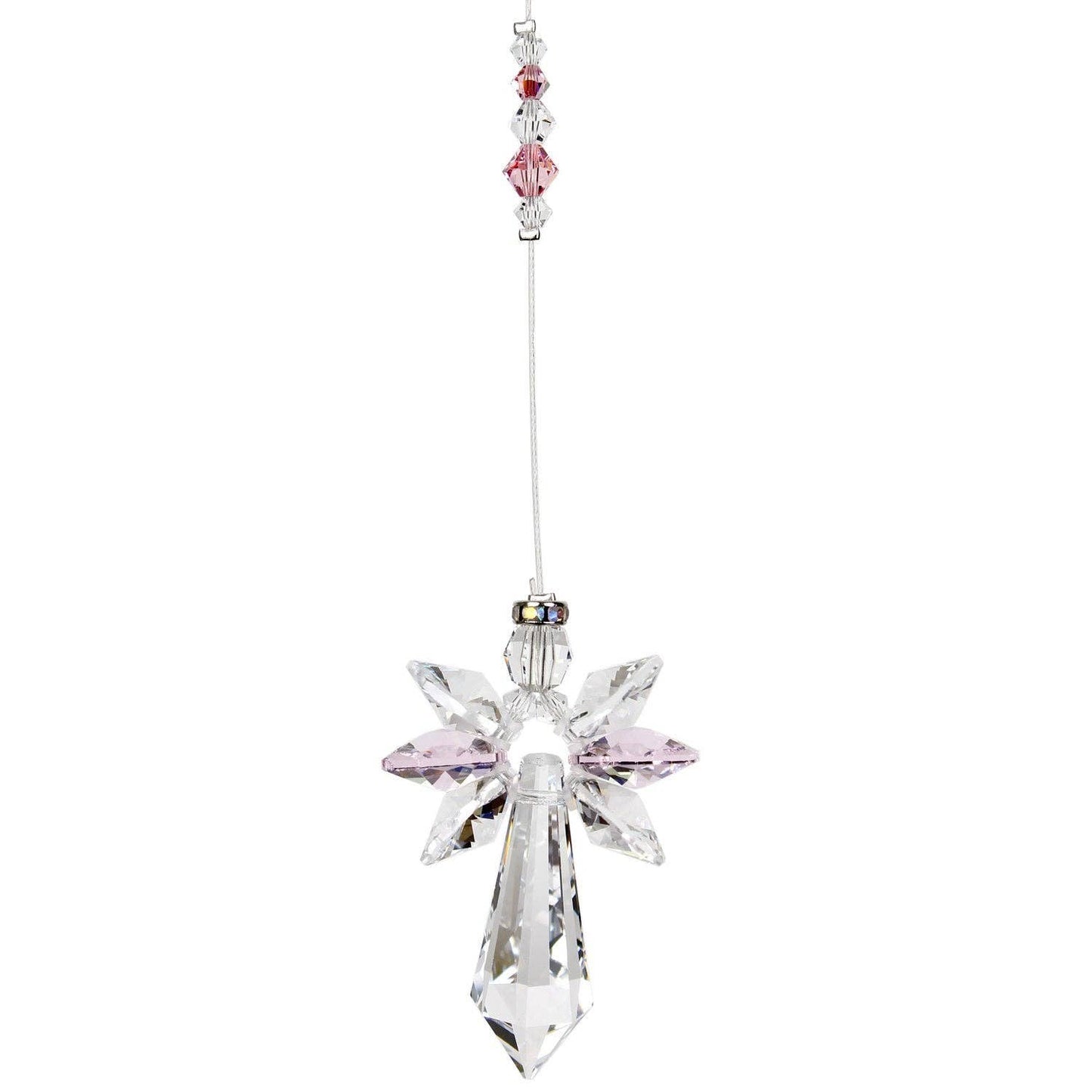 Crystal Guardian Angel™ - Large, Rose