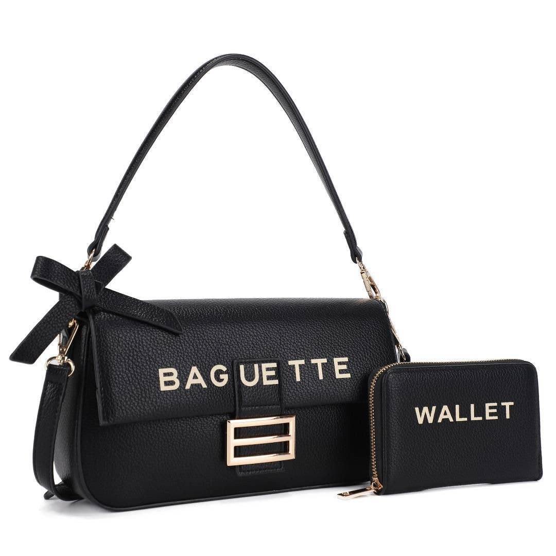 UW-20743SET BAG UETTE CROSS BODY BAG WITH WALLET