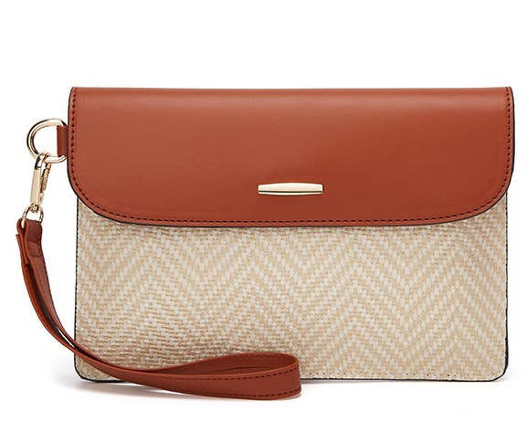 Textured Tote Bag 4-Piece Set