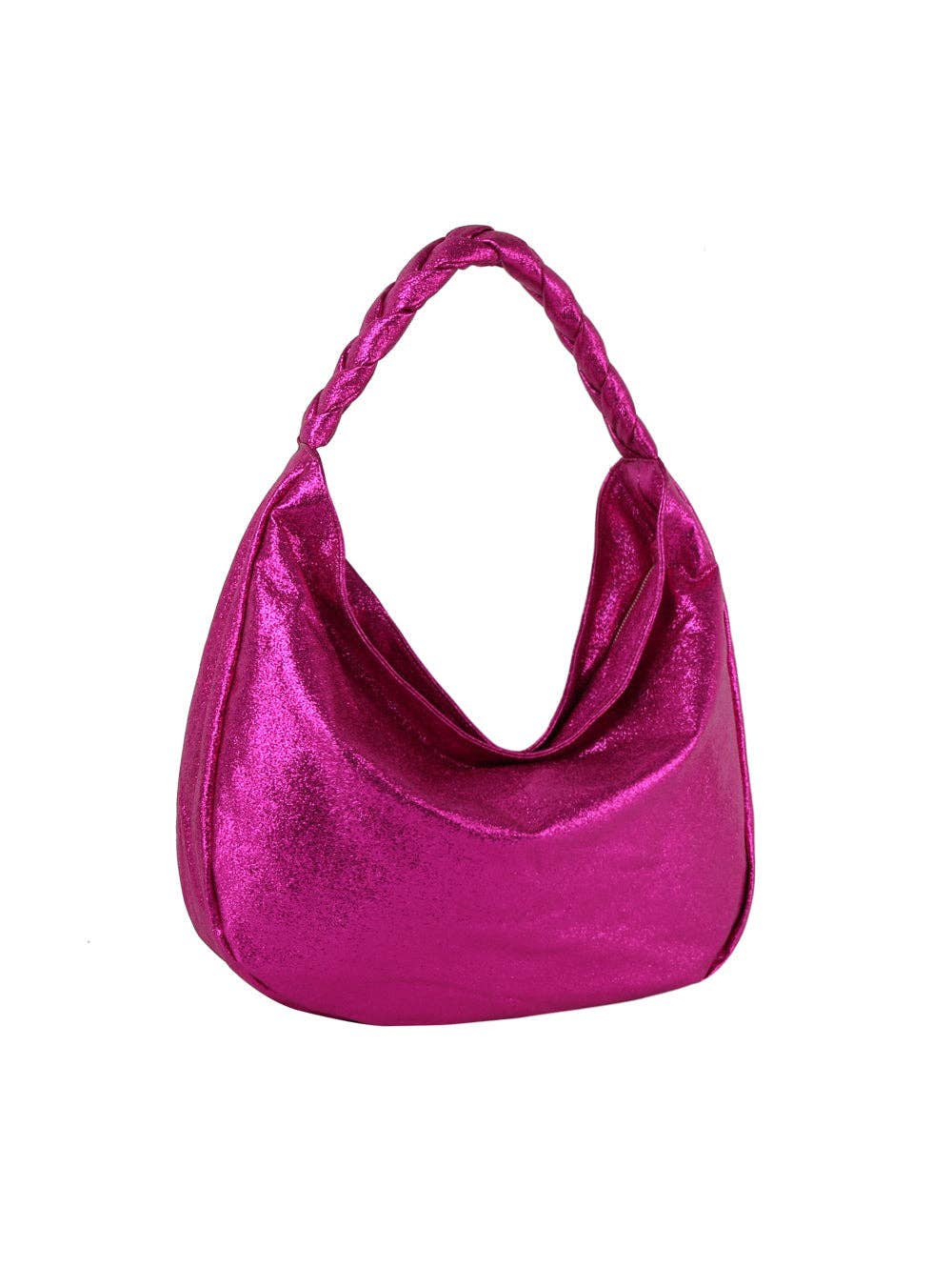 Fashionable sparkling hobo shoulder bag
